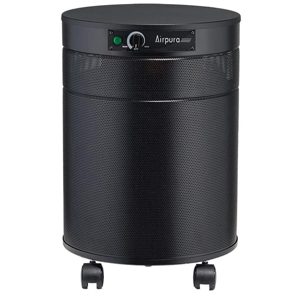 Airpura UV600 Air Purifier-Black-Front